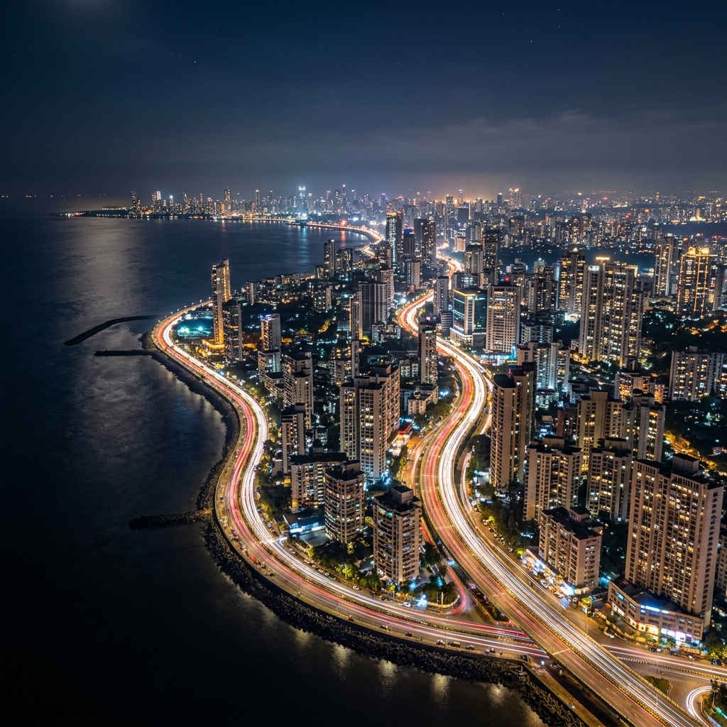Puravankara new projects in Mumbai aerial view